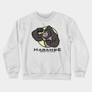 #1 HARAMBE CARTOON Crewneck Sweatshirt